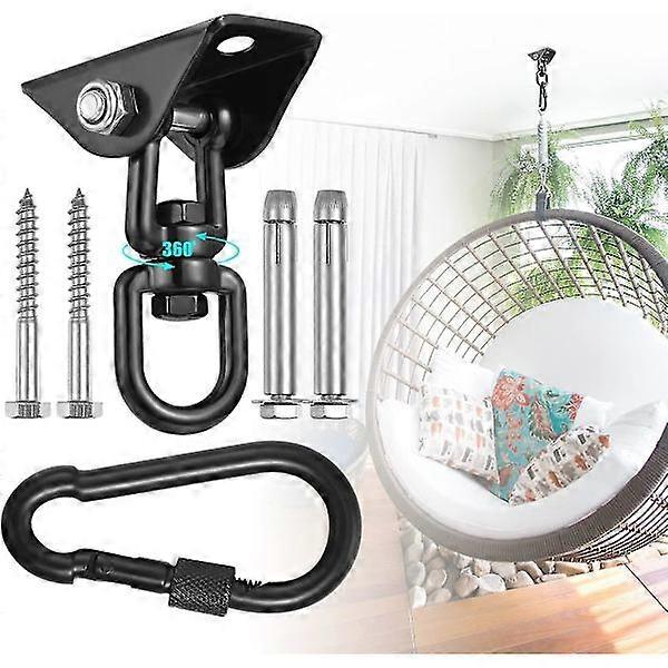 Hammock Hanging Kit, 500kg Capacity, Heavy Duty, 360 Rotatable