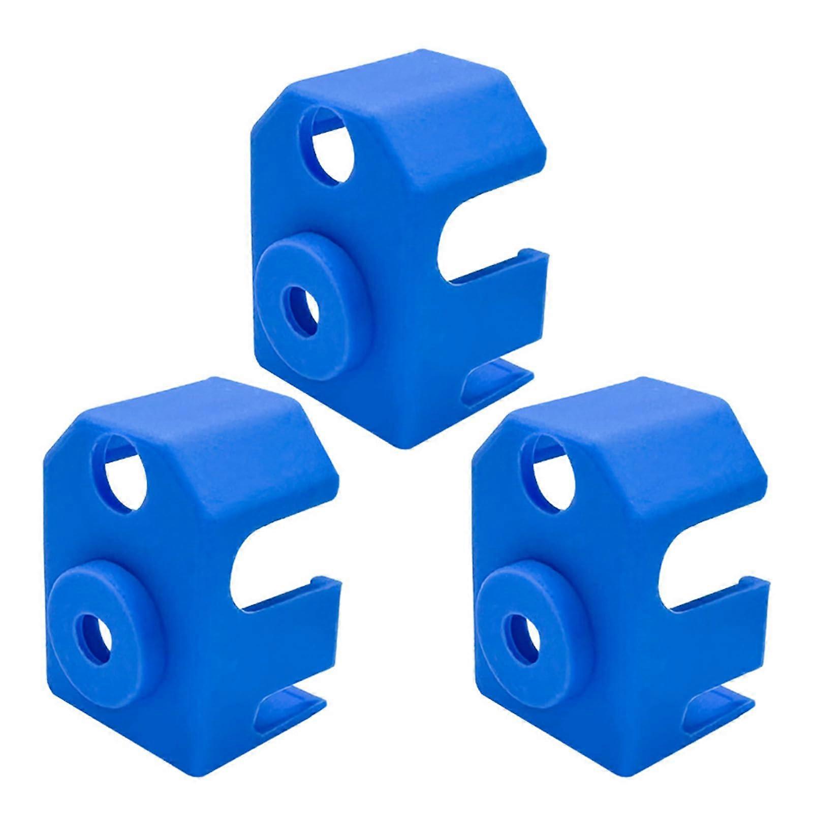 3 x Silicone Socks Hotend Insulation Heating Block for Dragon 3D Printer