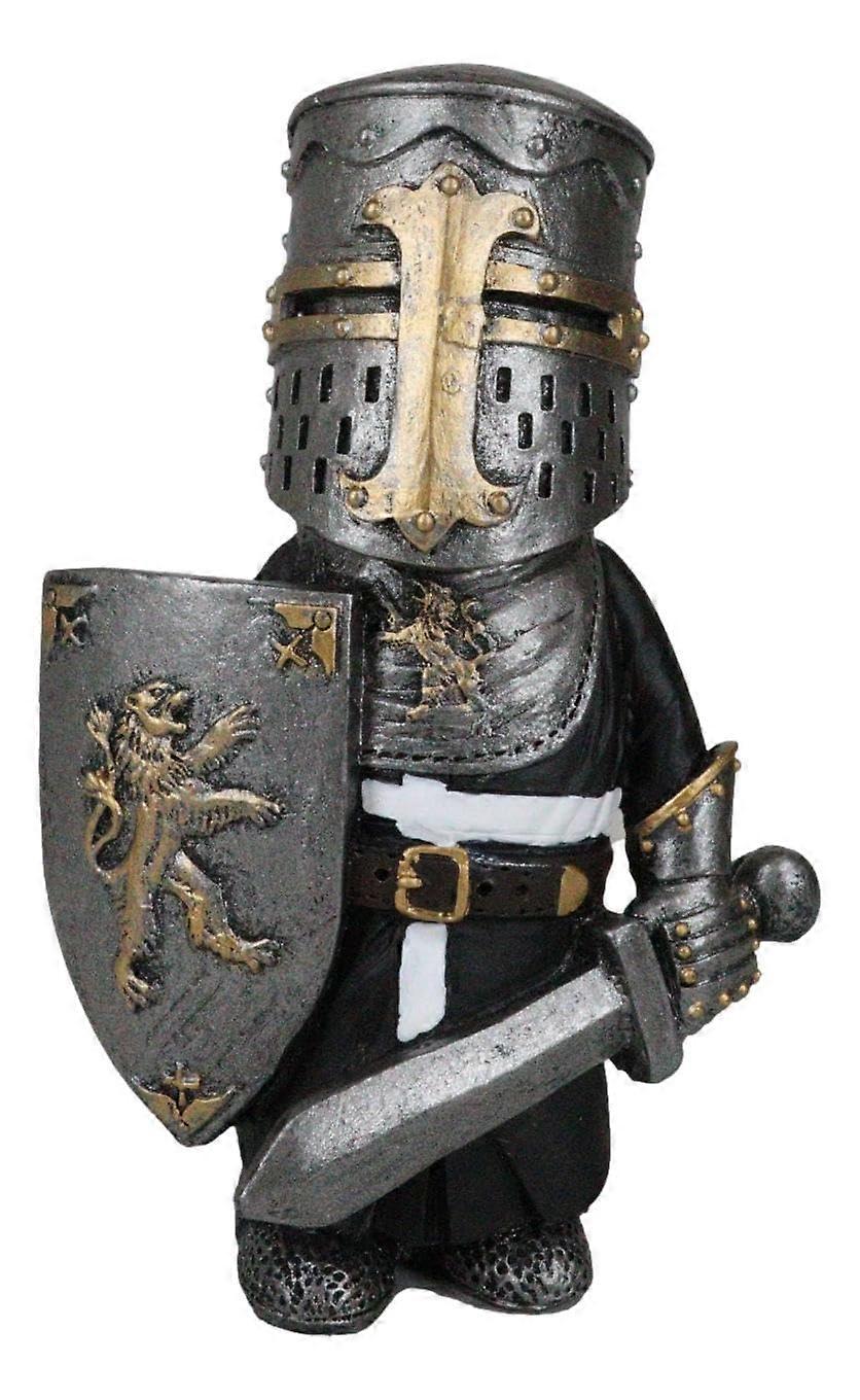 Anime Chibi Renaissance Medieval Crusader Templar Figure 4.5 Inch Tall