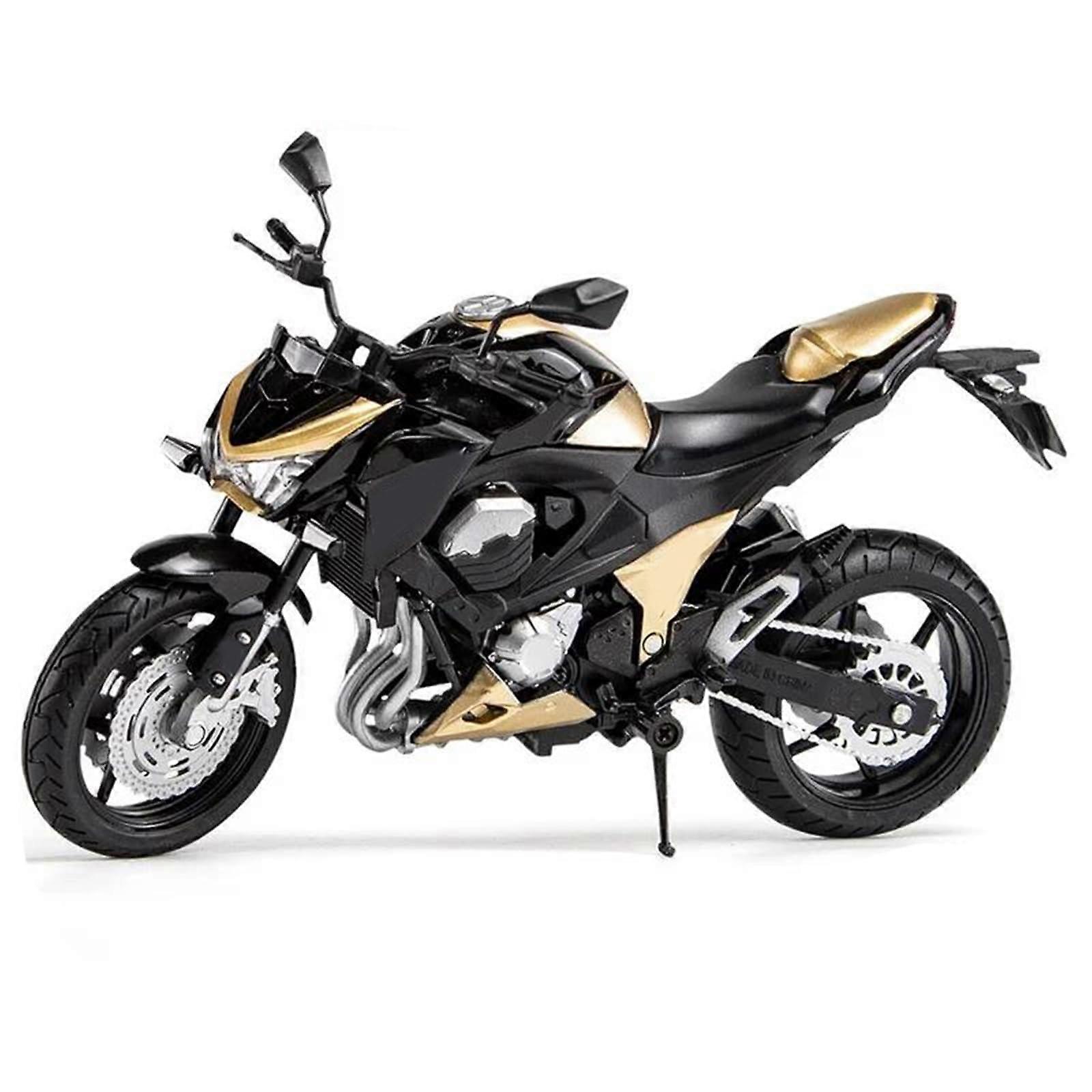 1:12 Z800 Die-Cast Alloy Motorcycle Model 1:12 Scale For Toy Vehicle Collection With Shock Absorber