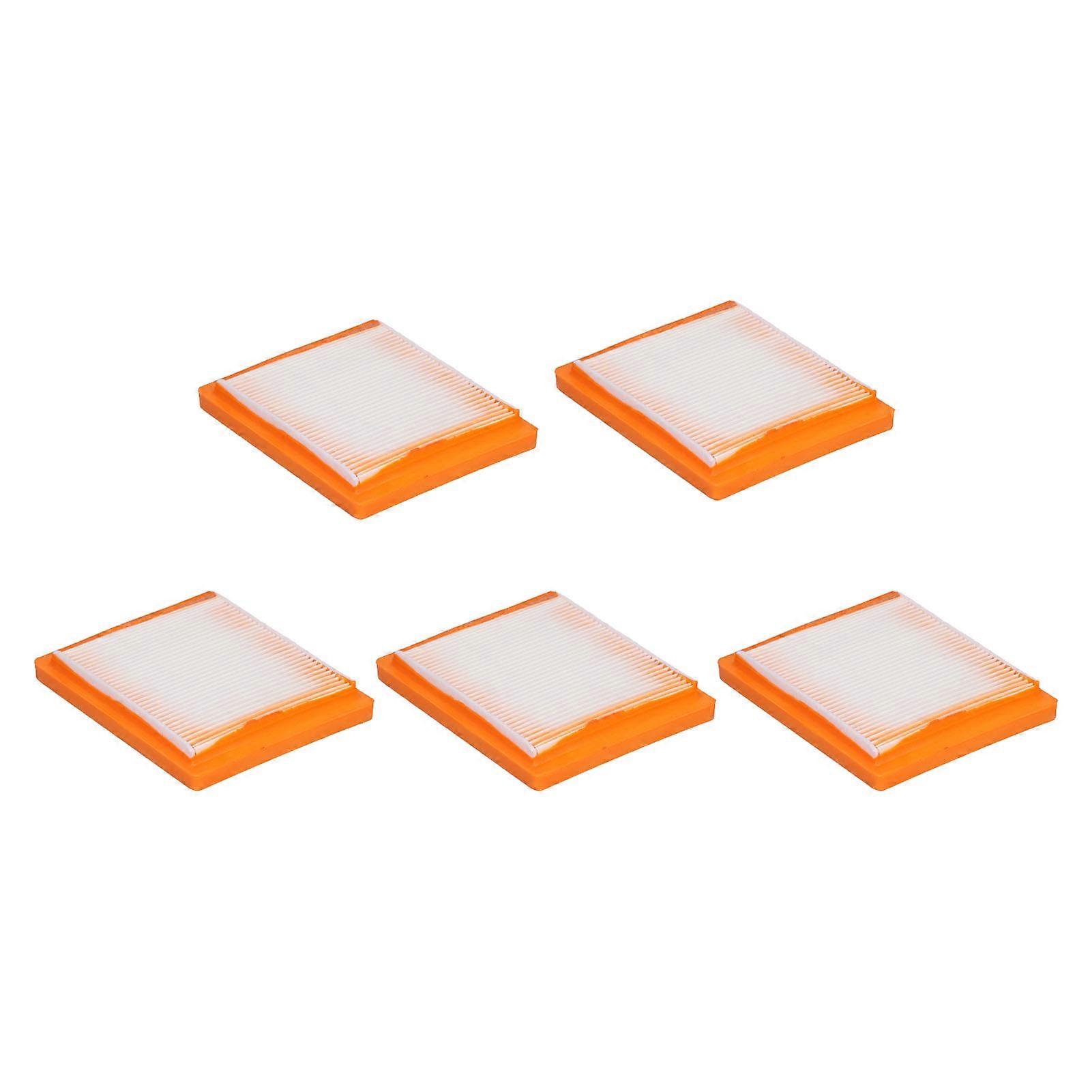 5Pcs Flat Air Filter Cartridge Element for Carburetor Engine XT650 Industrial Control Component