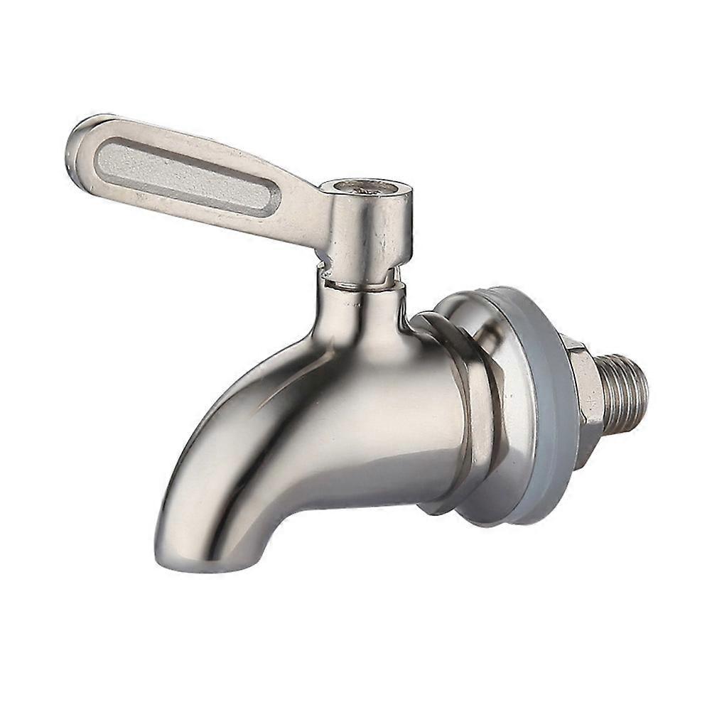 Torneira de barril de vinho para casa Aço inoxidável prata alta dureza resistente ao desgaste 6,5 polegadas