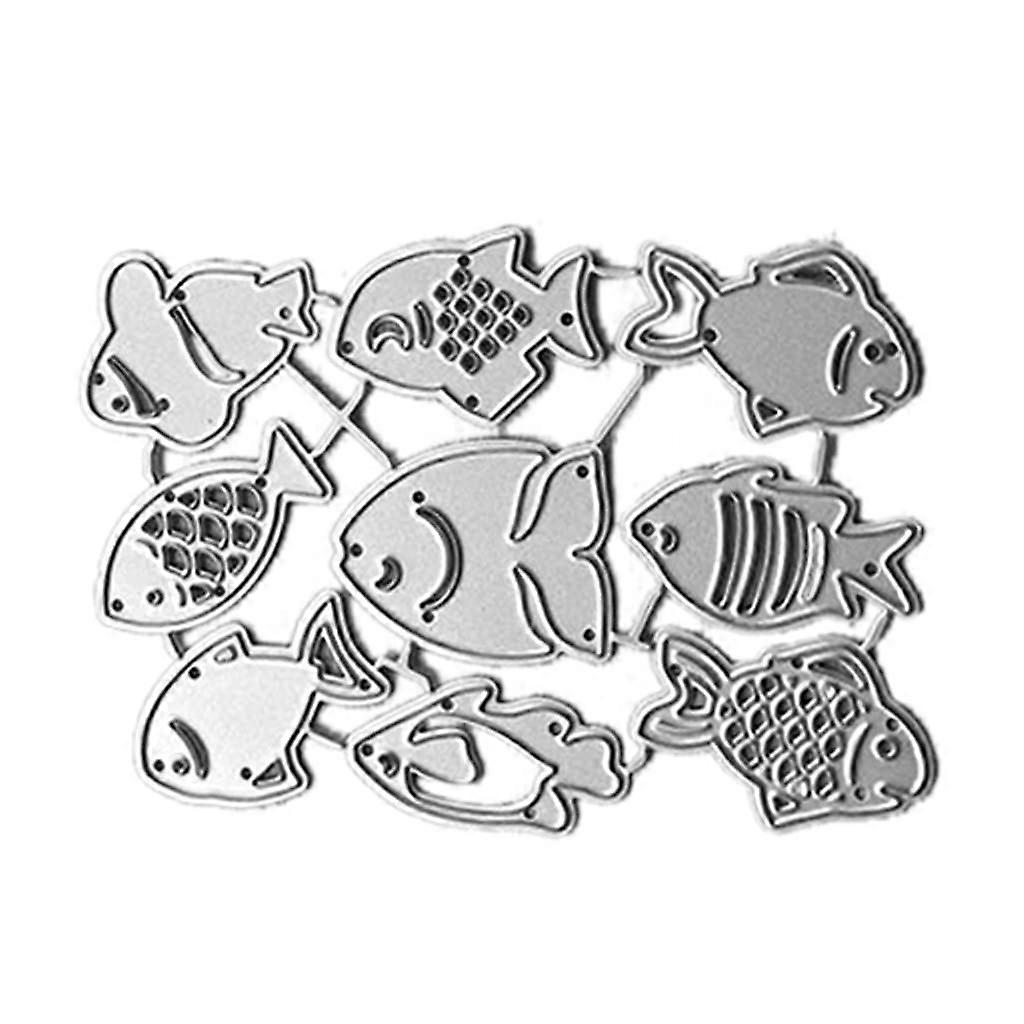 Stencil set for greeting cards and scrapbooking, paper embossing tool