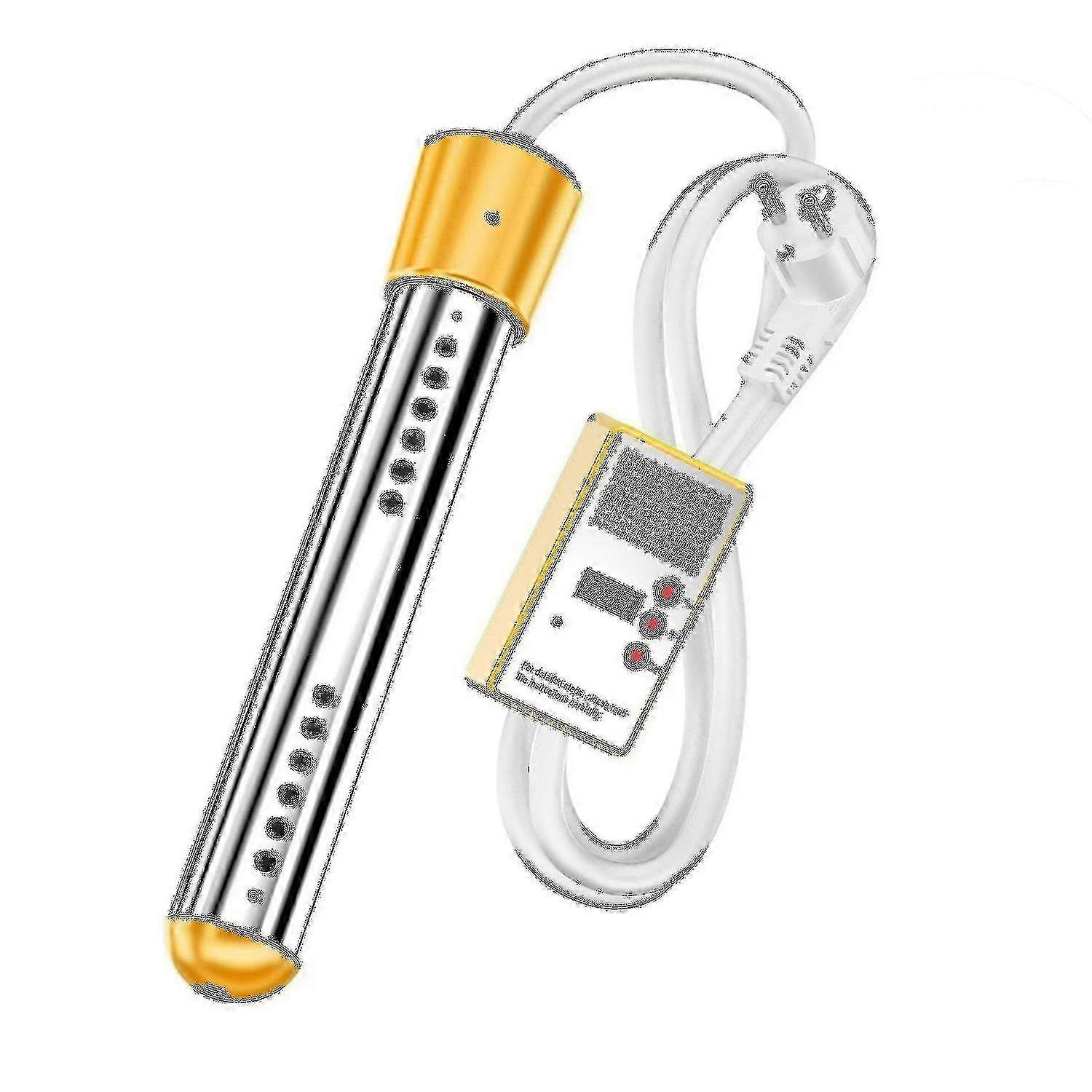 Submersible water heater for pools - 3000W electric heating rod with timer