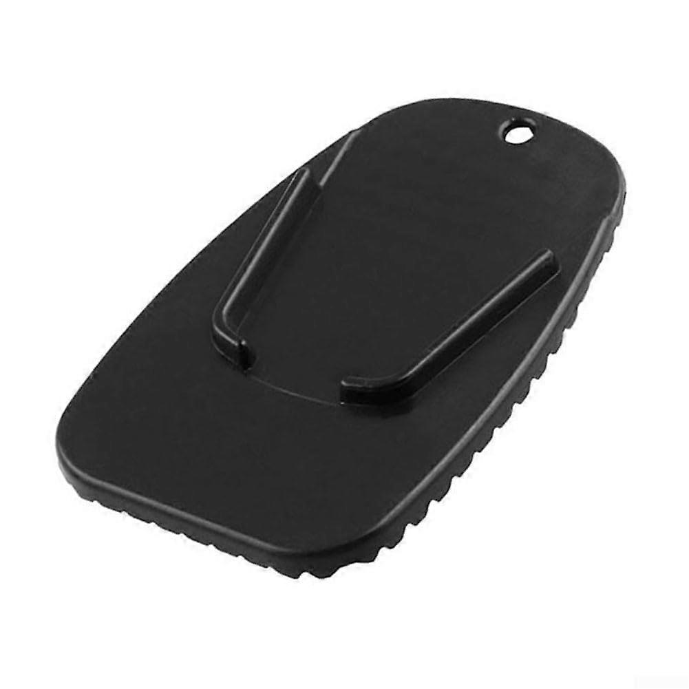 Motorcycle stand extension for stability and lowering the side stand