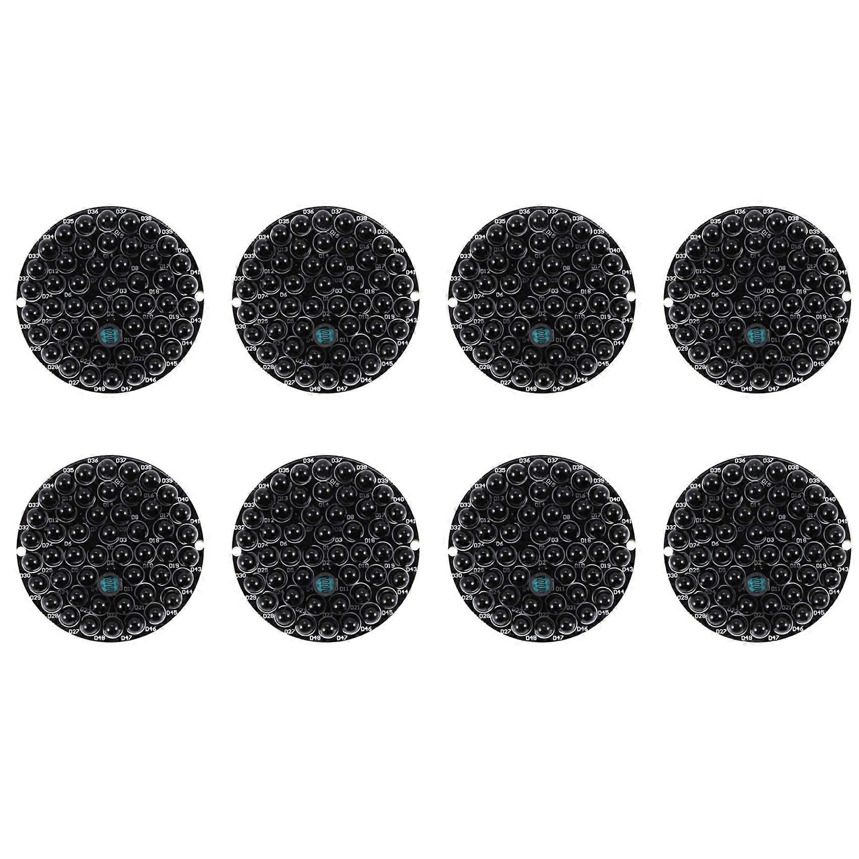 8X IR Infrared LED Board 940Nm 48Pcs IR LEDs At Night No Exposure Light Board for IR Illuminator CCT