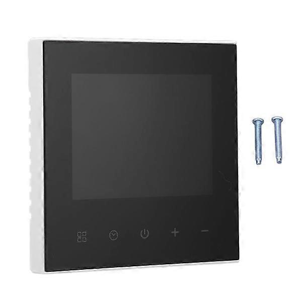 Programmable WIFI Thermostat LCD Touch Screen APP Voice Control Temperature Controller 100‑240V Hidden Installation