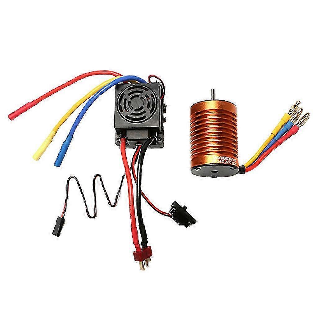 2025 Metal 3650 Brushless Motor 60A ESC Controller for Wltoys RC Parts Kit