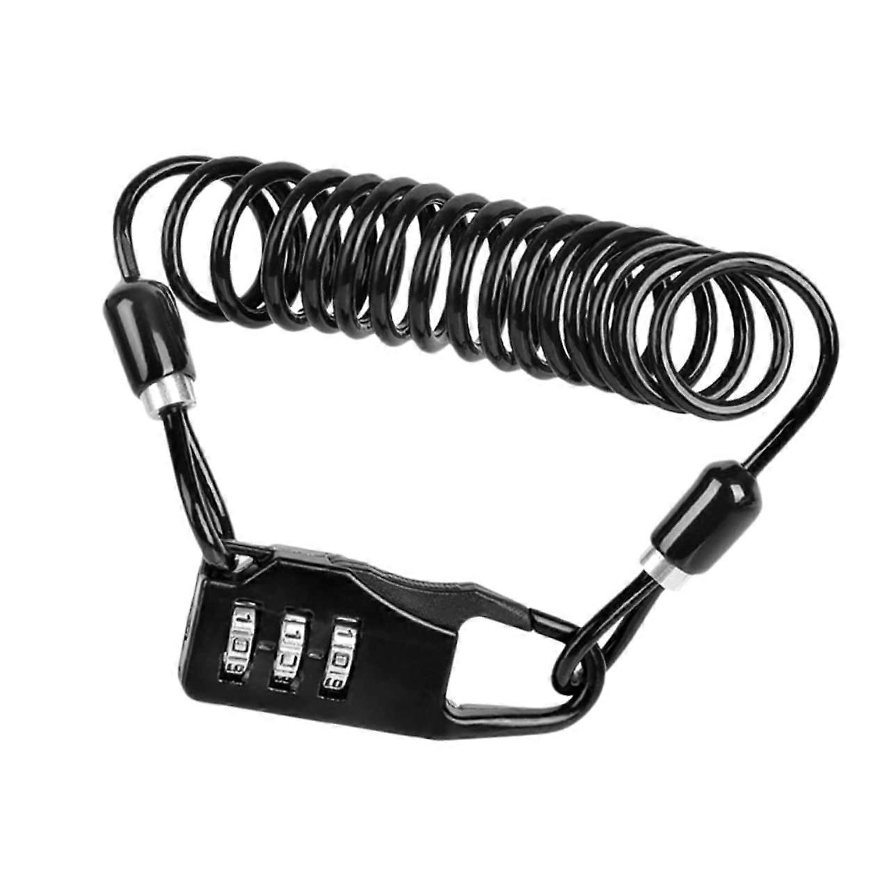 1 x Bicycle Lock with Digital, Secure and Flexible Cable Lock for Bicycles, Motorcycles and Bikes, Robust and Durable Construction