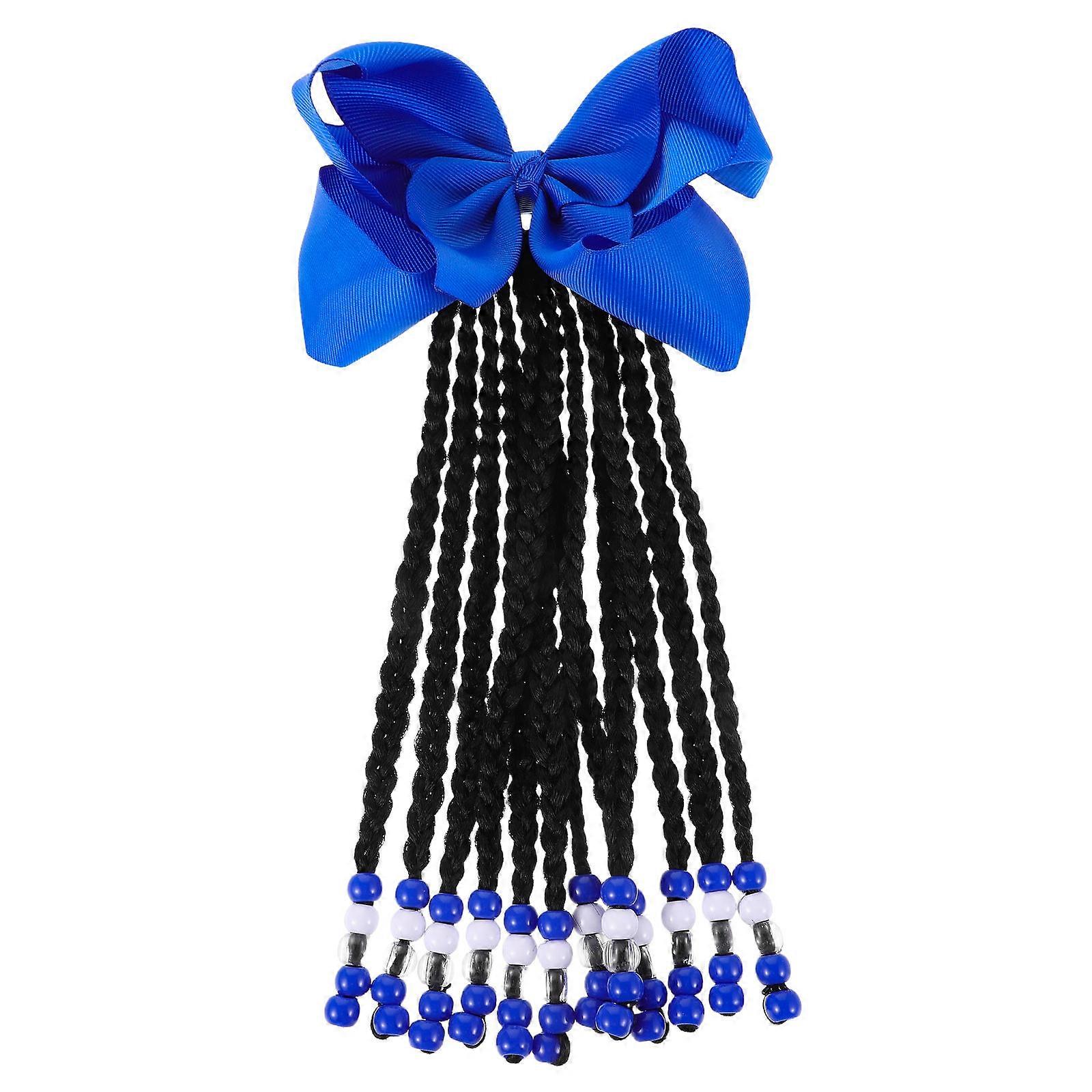 Kids Ponytail Extension Design Children Stage Performances High Temperature Fiber 1Pcs
