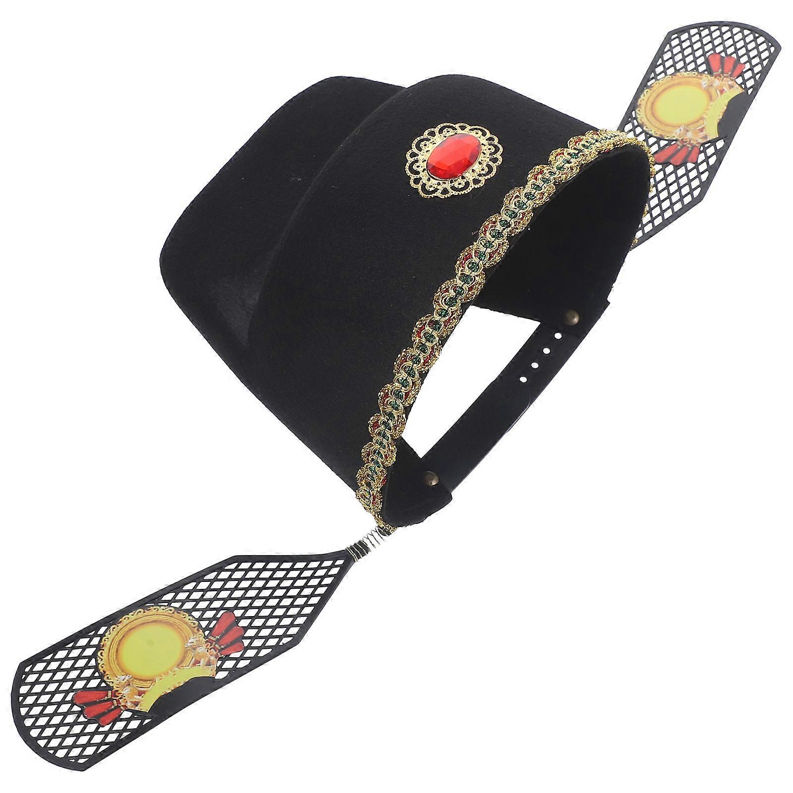 Retro Hat Prop Cosplay Hat for Decor Kids Stage Performance Prop