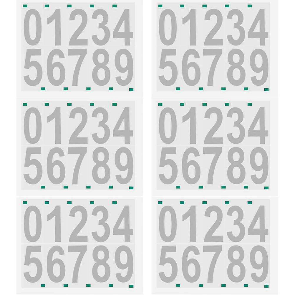Number Stickers for Mailbox Address Signs and Home Office Use Self Adhesive Vinyl Decals 0 9