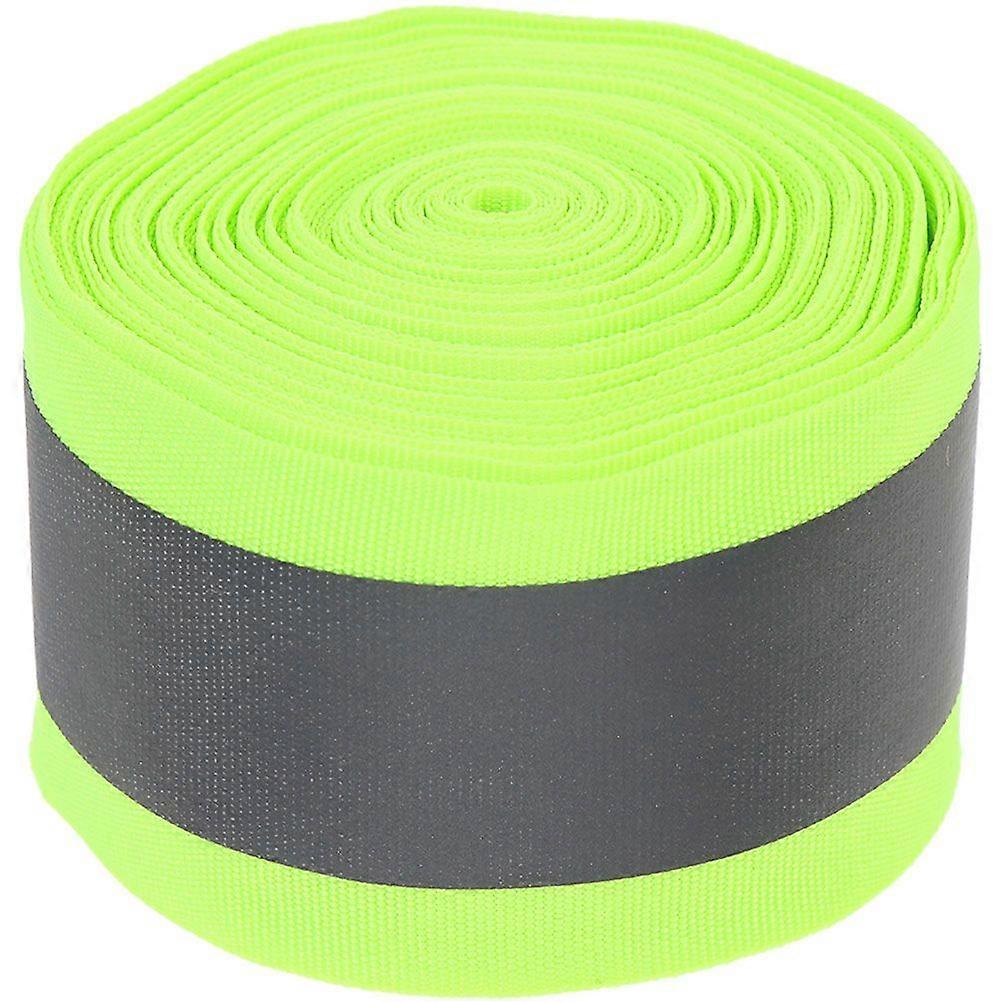 1 Roll Reflective Webbing Sew On Reflective Strip Safety Strip Fabric Tape 5 Meters