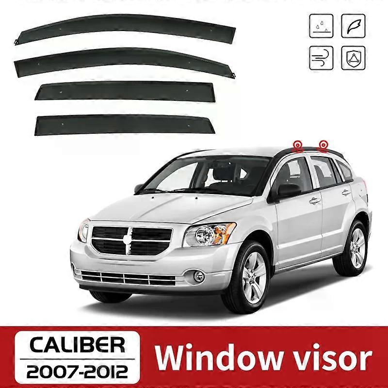 Applies to For Dodge Caliber 2007-2012 Car Window Visor Awning Shelters Windshield Side Window Rain Sun Shade Auto Accessories