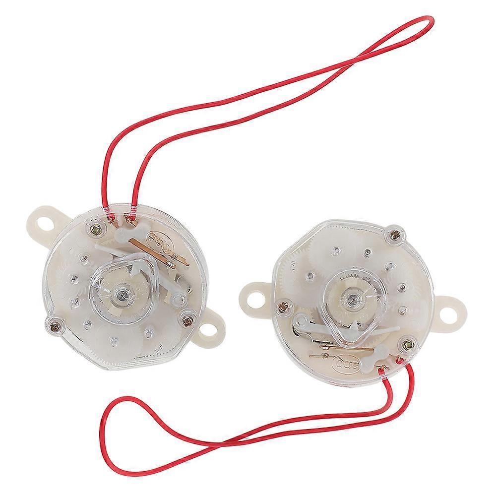 2Pcs Fan Control Timer Universal Timer For Electric Fans Mechanical Timer For Home Use Energy Saving Timer Function White