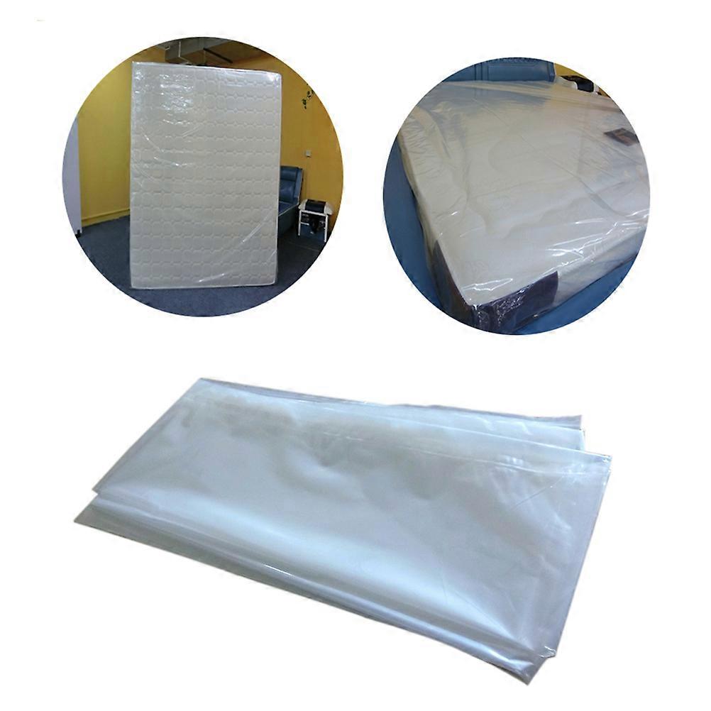 Couvre-matelas Housse Film plastique pour la protection Utilisation Heavy Duty Blanc
