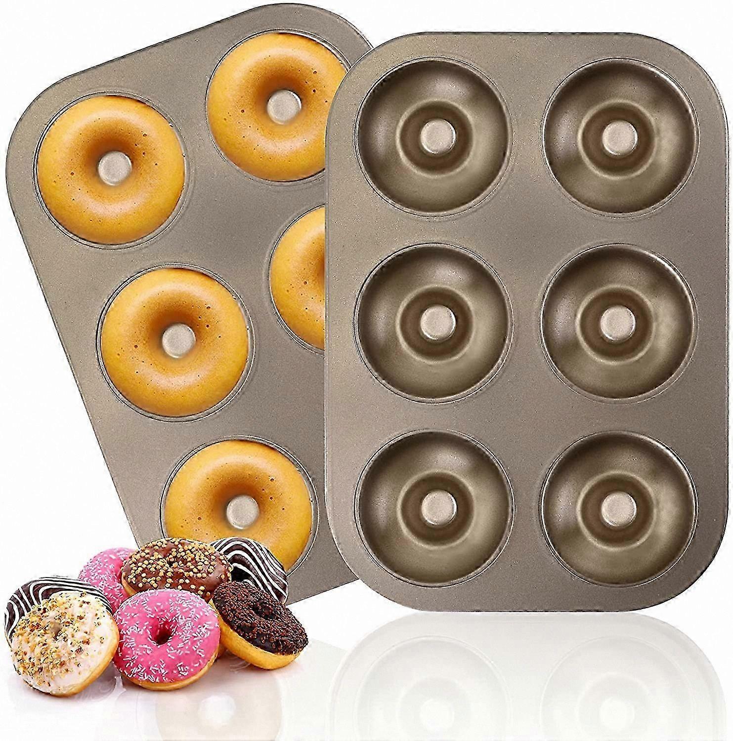 Non-Stick Donut Pan with 6 Cavities for Baking
