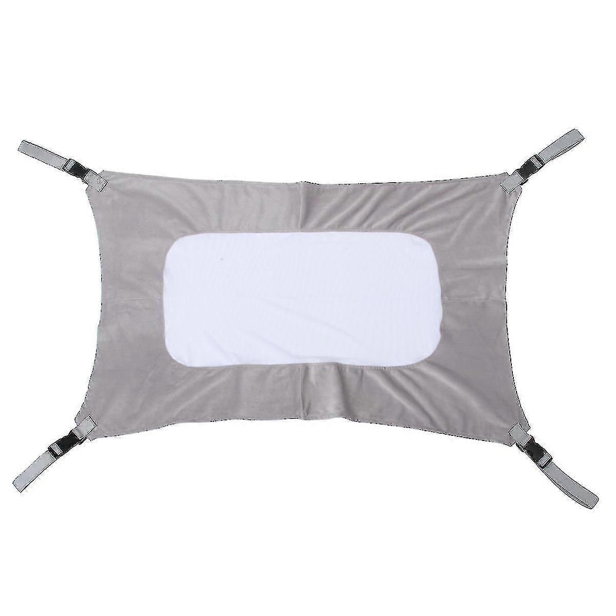 1pc Baby Hammock Breathable Adjustable Sleeping Bassinet Hammock for Newborn (grey)