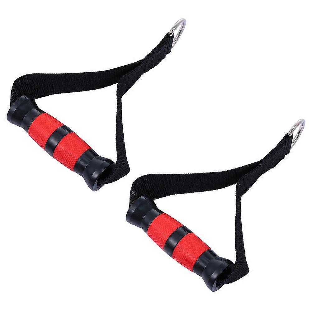 Fitness Cable Handle Attachments For Exercise Machine And Travel Fitness Ergonomic Handle 24X13X4cm 2Pack