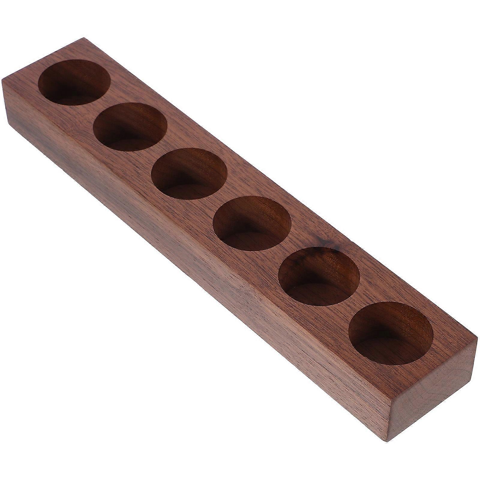Coffee Bean Test Tube Display Rack for Storage Use Made of Synthetic Material Multi Color 6.5 x 4.3 Inches