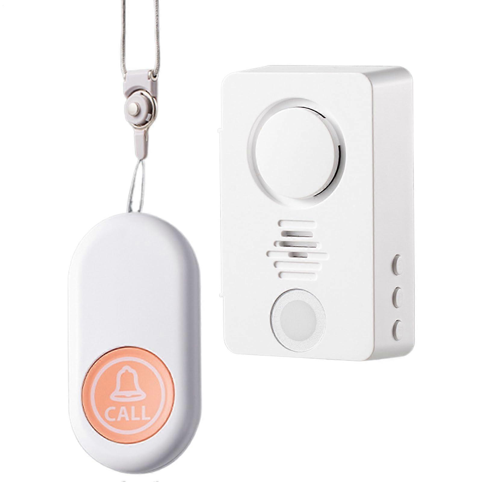 Wireless Care Station Bell with Alert Function - Energy Efficient Call Device for Seniors, Children, and Bedwetters