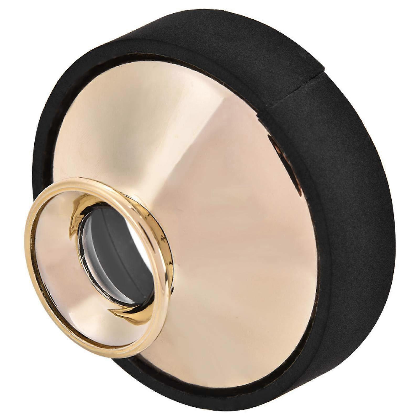 Alto Sax Mute Gold Saxophone Dampener Silencer Accessories for Alto Sax Compatible with All Models