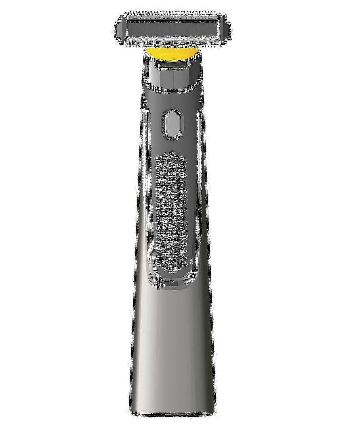 2025 MicroTouch SOLO Titanium Rechargeable Electric Razor with Precision Trimmer Waterproof 3 Comb Attachments and USB Charging hwy