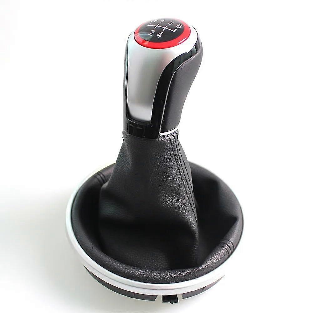 Shift knob 5speed lever shift knob, gaiter, trunk cover for Fabia 2 2007–2010, auto styling for Roomster 2006–2010