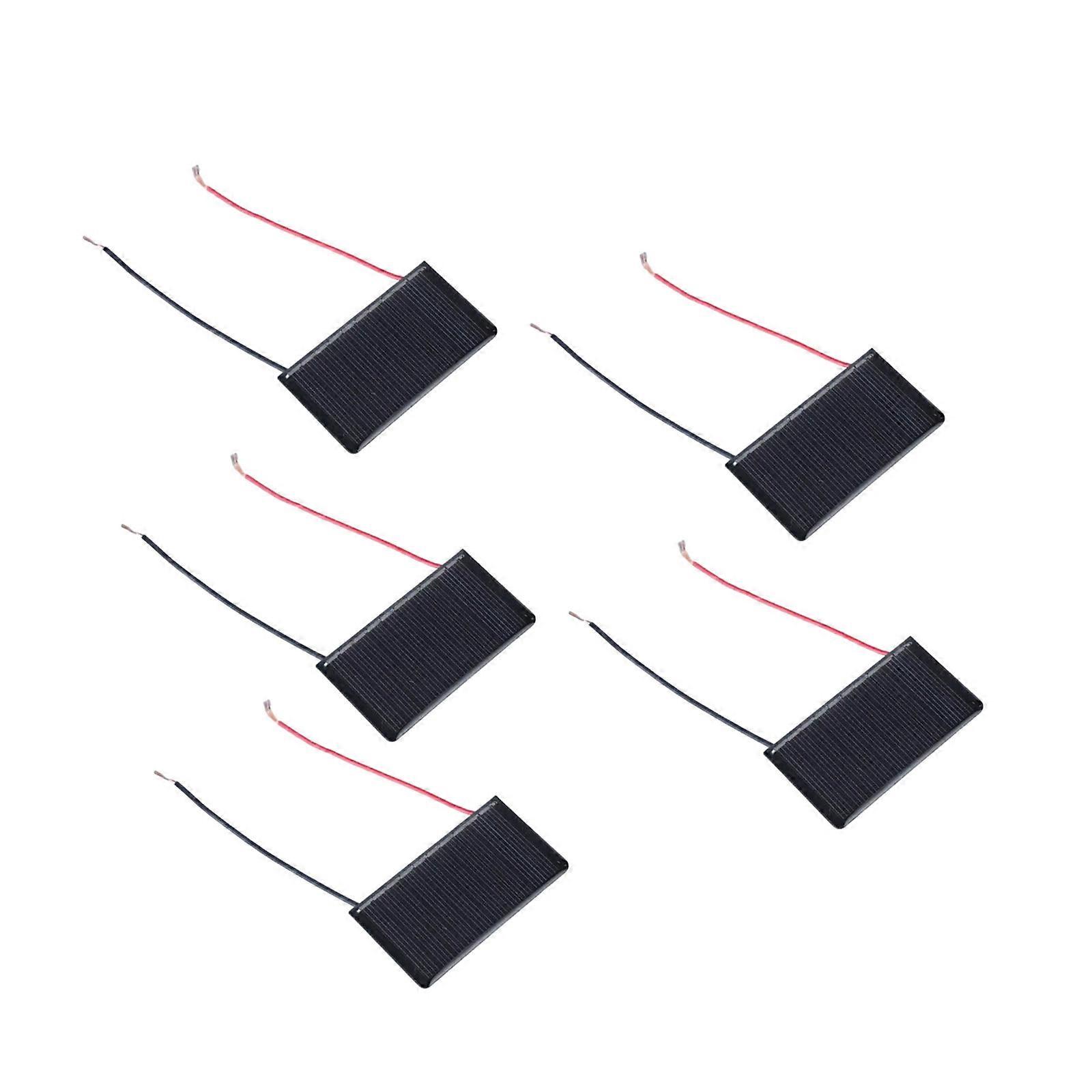 Multifunction 5V 60mA Solar Panel 68x36mm Solar Charges Panel Easy Carry for Environmentally awake Users & Projects Multicolor