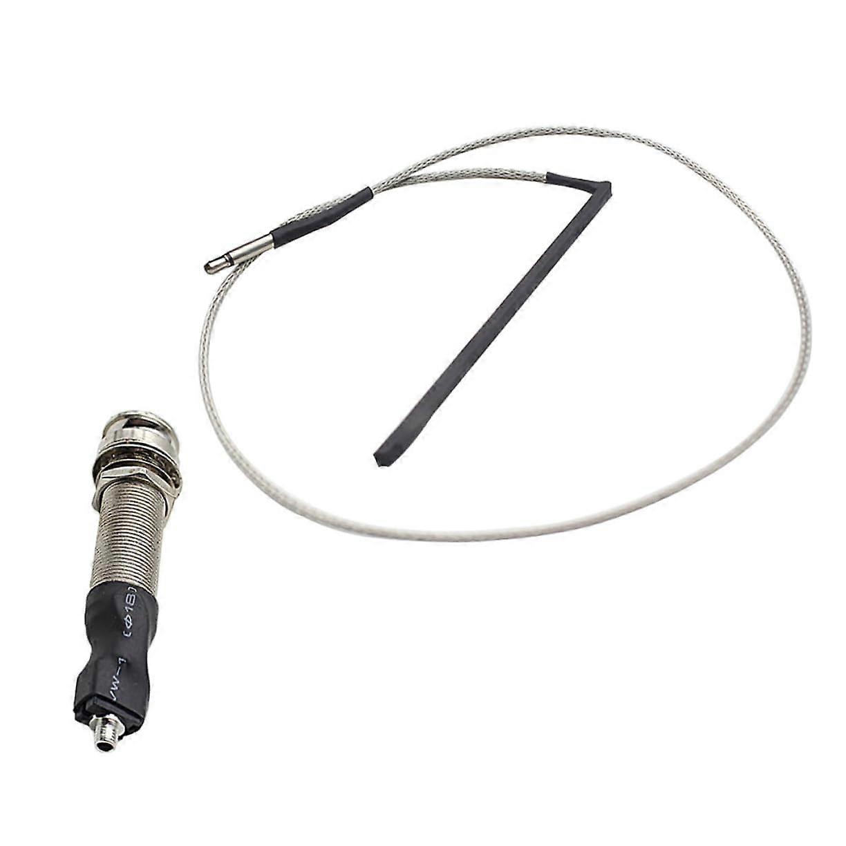 1 Set Guitar EQ Output Jack Piezo Pickup Partial Accessories for Musical Instruments Durable Installation No Soldering Required Plug and Play