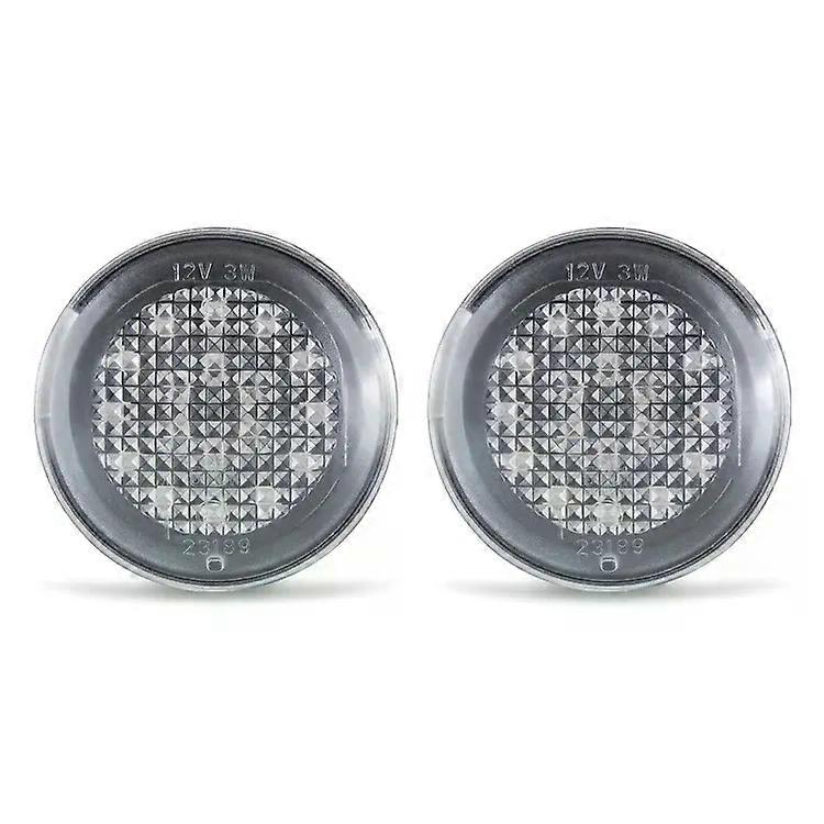 2x LED Side Marker Sequential Turn Signal Light For Land Range Rover L322 2002-2012 Car Repeated Indicator Blinker Lamp