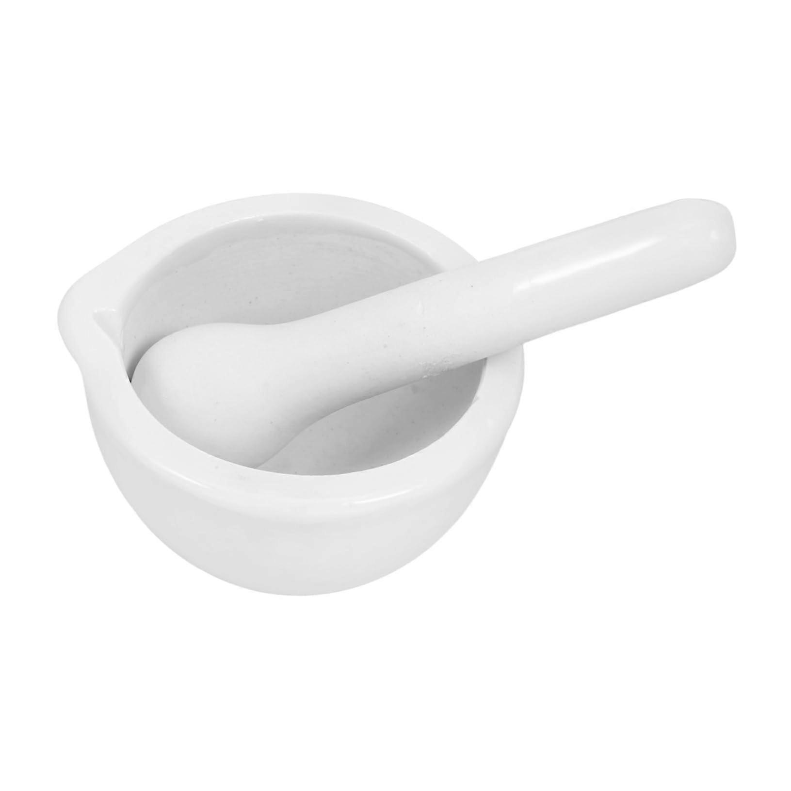 Research Enamel Grinding Rod for Granit Pestle Only Efficient Rotation and Comfortable Grip Sputtering Cover to Prevent Powder Spillage