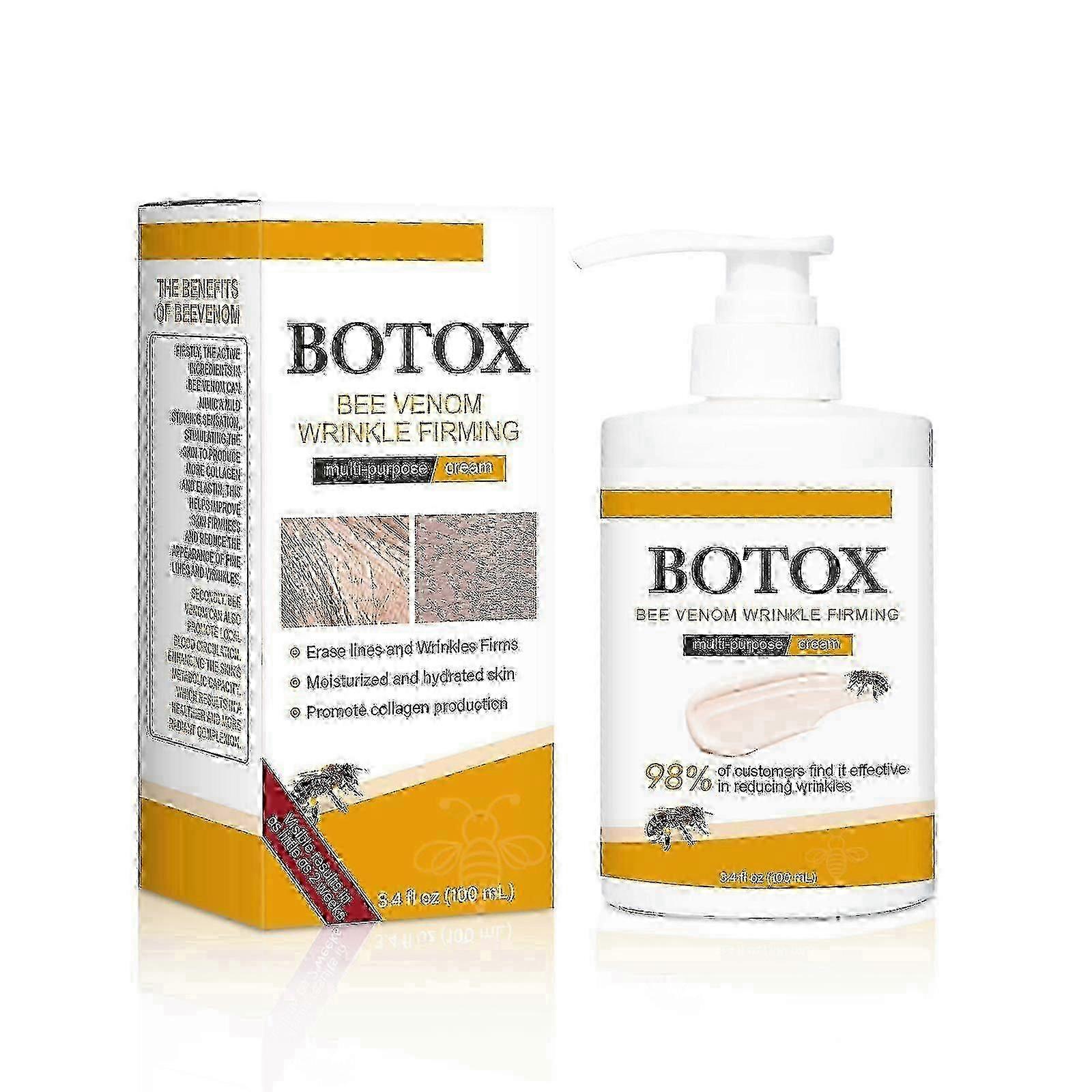Bo-tox Bee Venom Wrinkle Removal & Firming Cream, Anti-Aging Moistu...