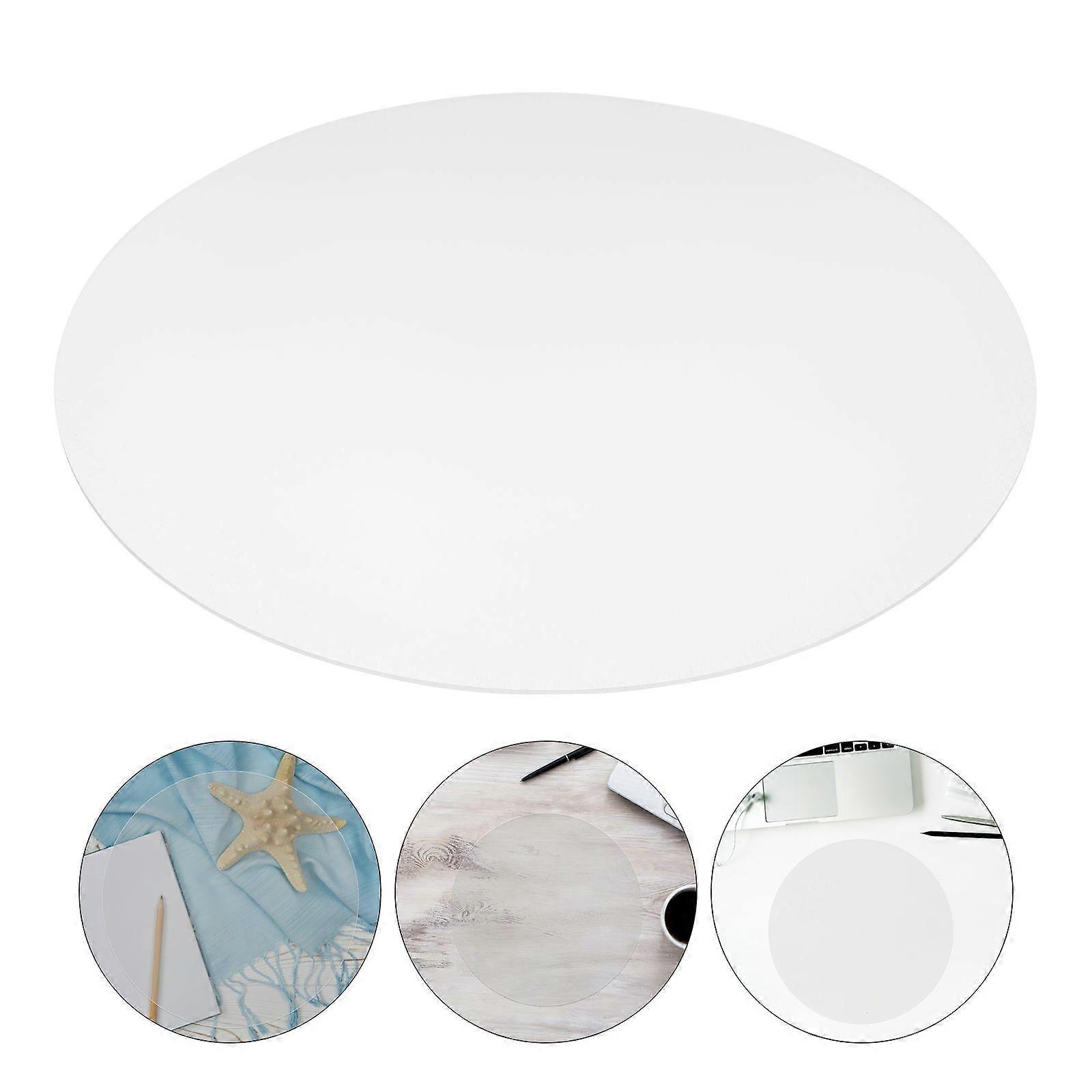 Transparent Acrylic Board Round Acrylic Sheet Round Circles for DIY Projects