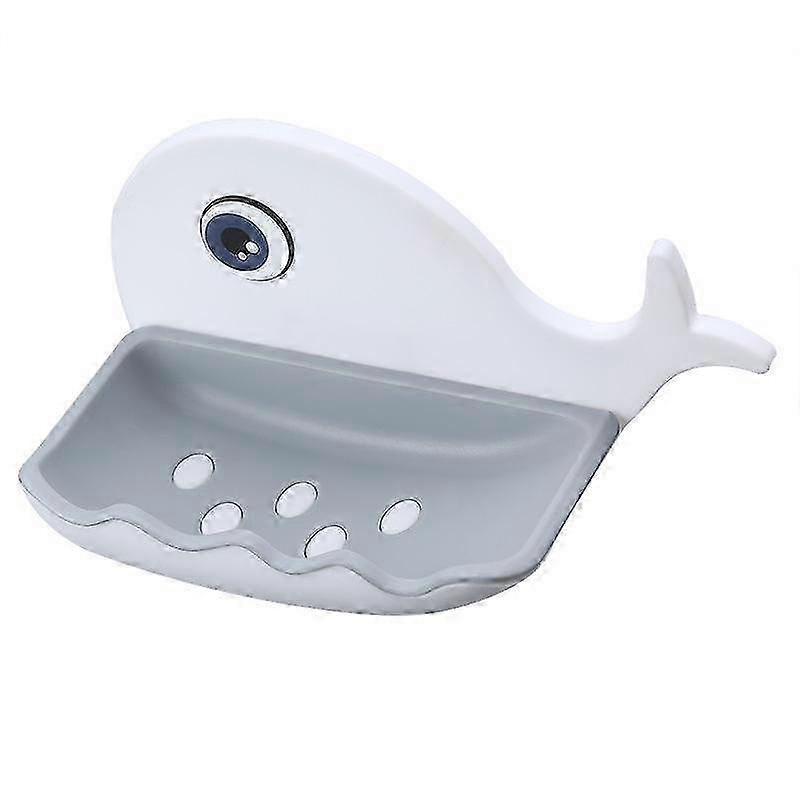 Whale Shape Soap Dish for Bathroom Wall Mounting: Unique and Functional Design for Modern Spaces