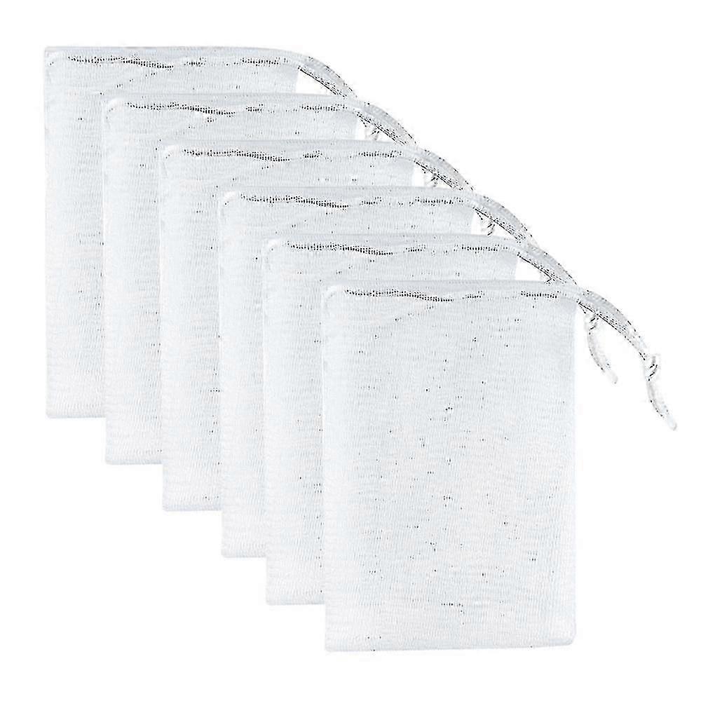Sunrain Mesh Soap Bags Double Layer Bubble Soap Foaming Net Face Cleansing