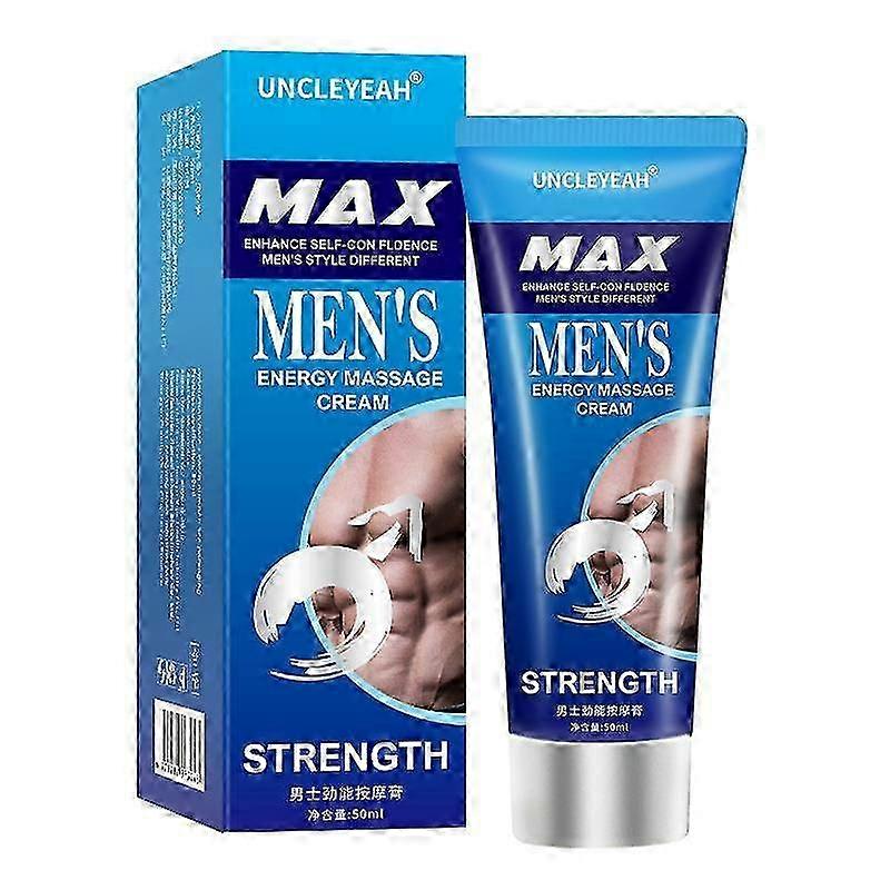 1PCS Thicker Longer Strong For Male, Erection Cream For Men Longer Time