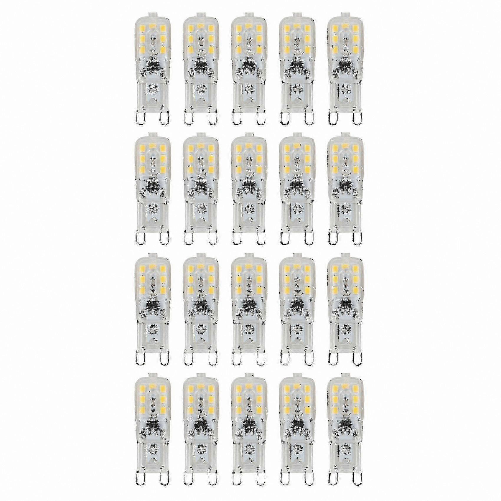 Dimmable G9 LED Bulbs, 1.5W Warm White, AC220-240V Capsule Light Replacement