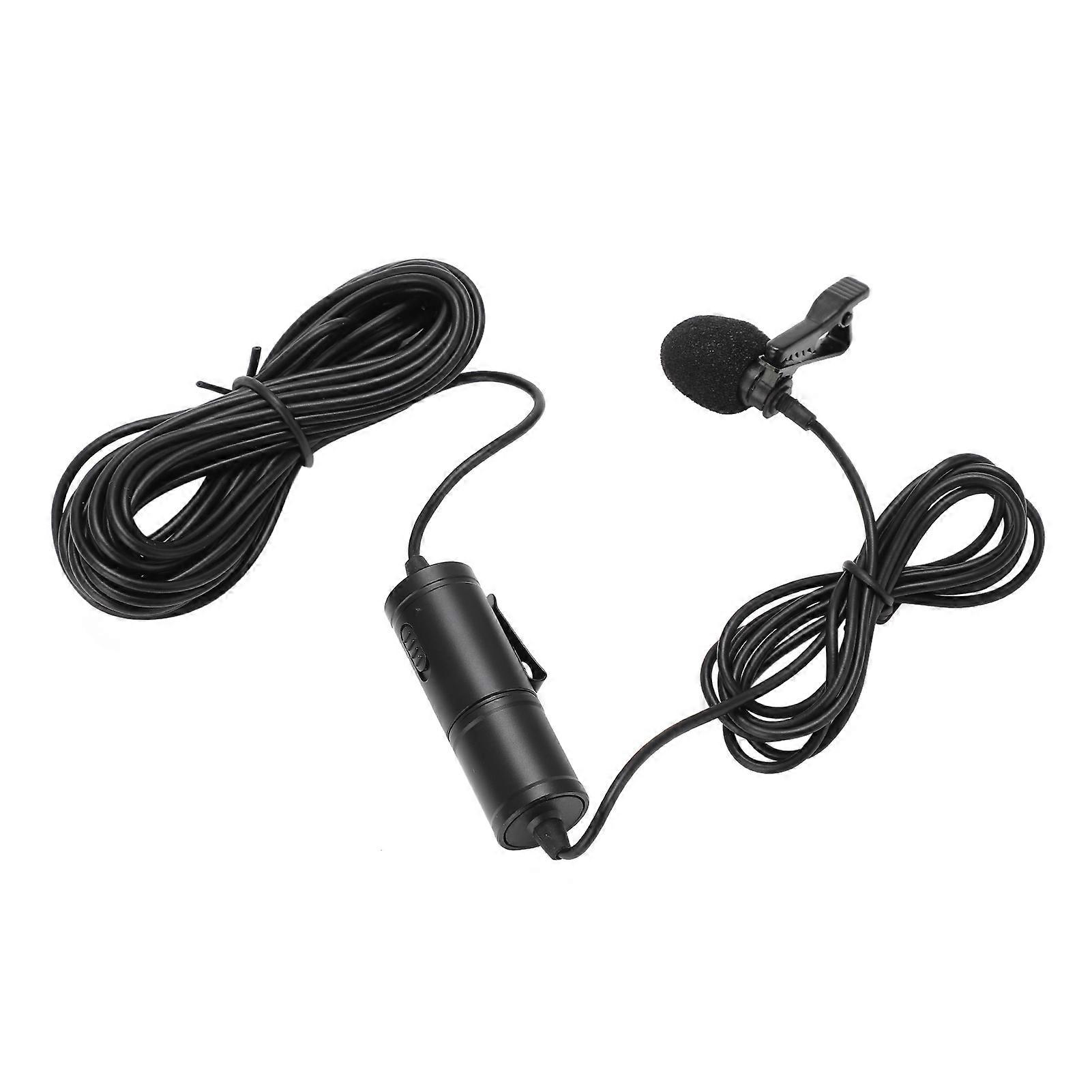 SHOOT 3.5mm Omnidirectional Lavalier Microphone, Alloy, 103g