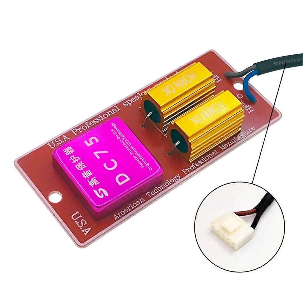 High Frequency Speaker Protection Board Professional Anti-Burn Bass Protector Crossover Tweeter Protection Board DC75