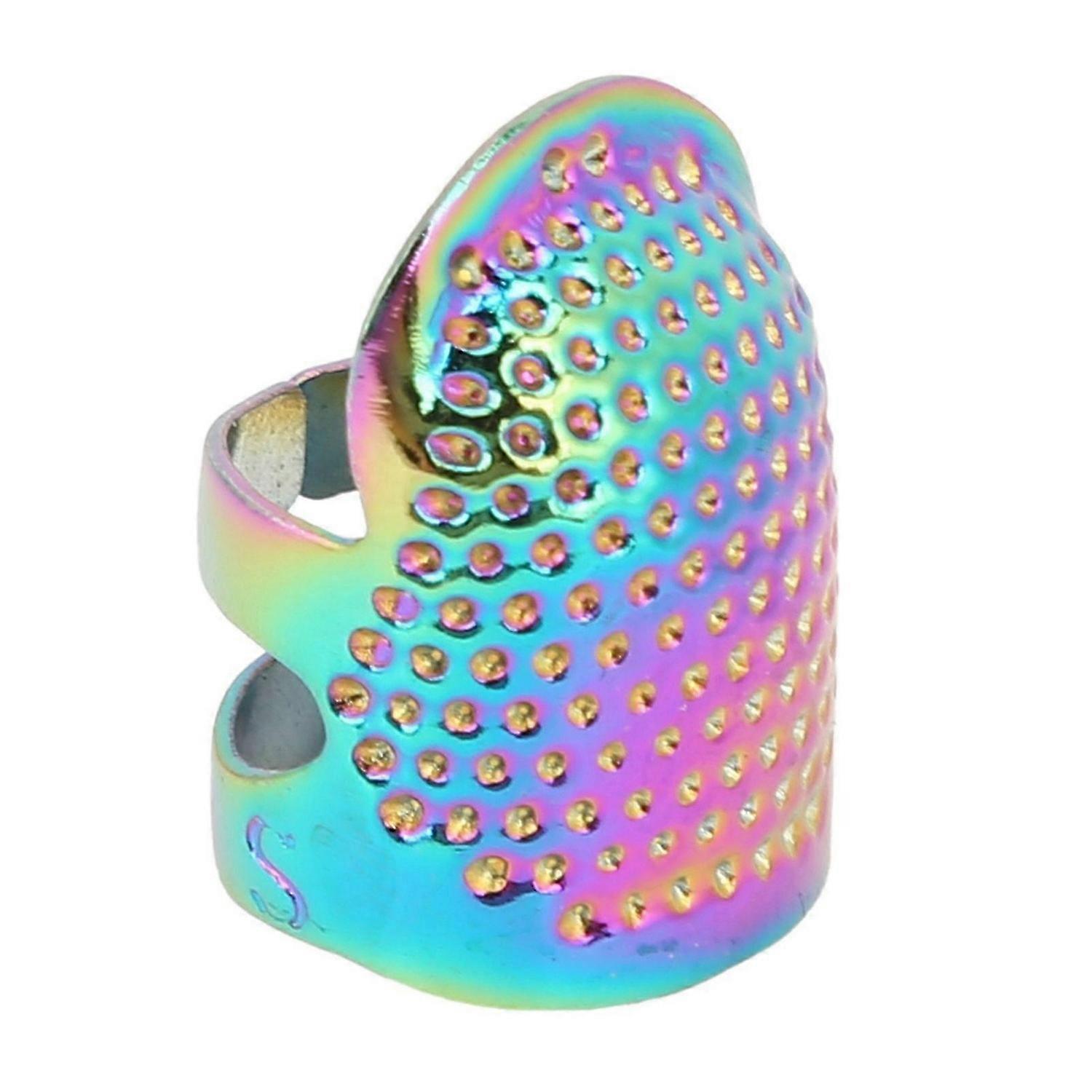 2025 أحدث طراز كشتبان غير قابل للانزلاق قابل للتعديل حامي إصبع نحاسي ملون