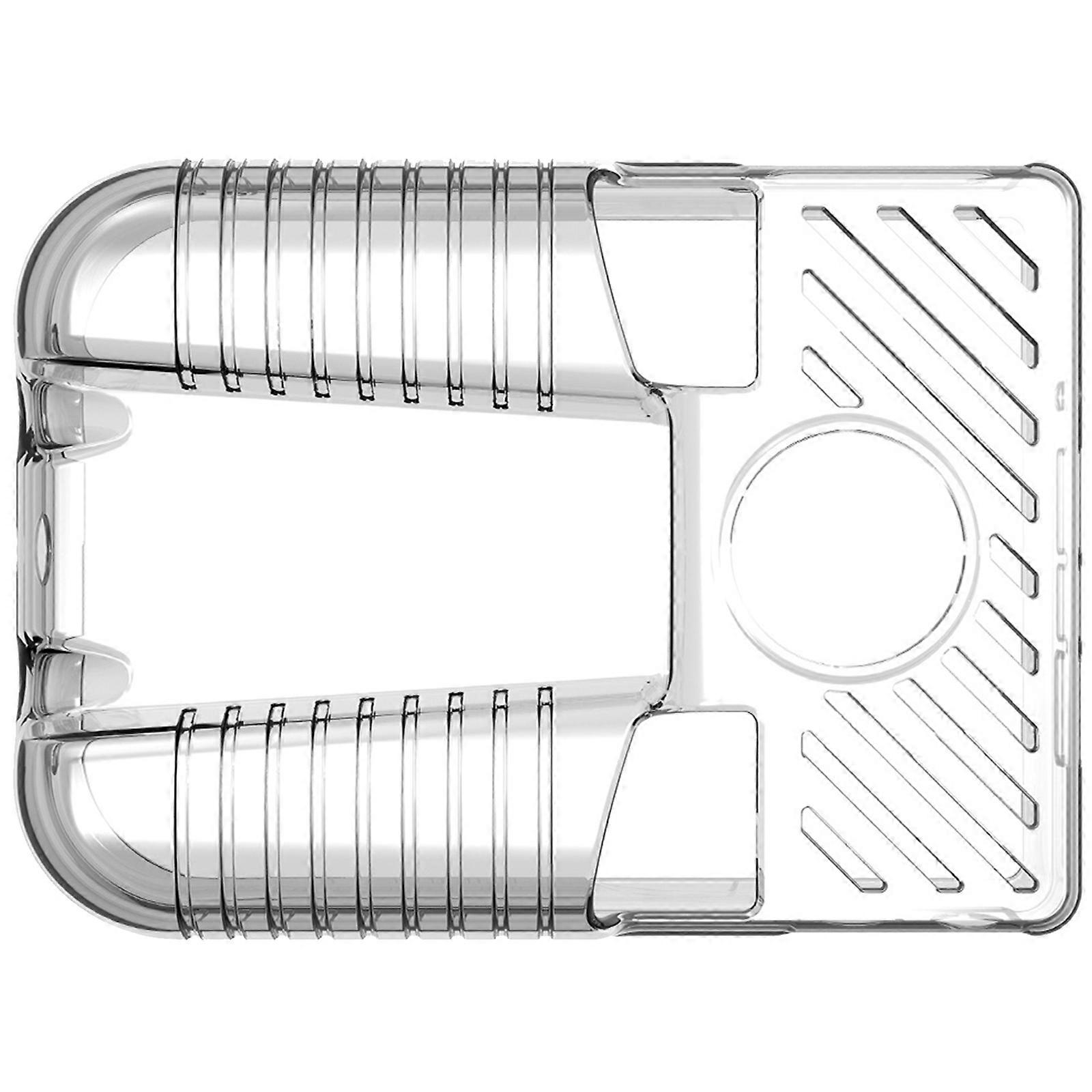 Game Console Clear Cover Shell TPU Case with Ventilation Hole Gamepad Frame Skin Scratchproof Housing for RG406V Clear