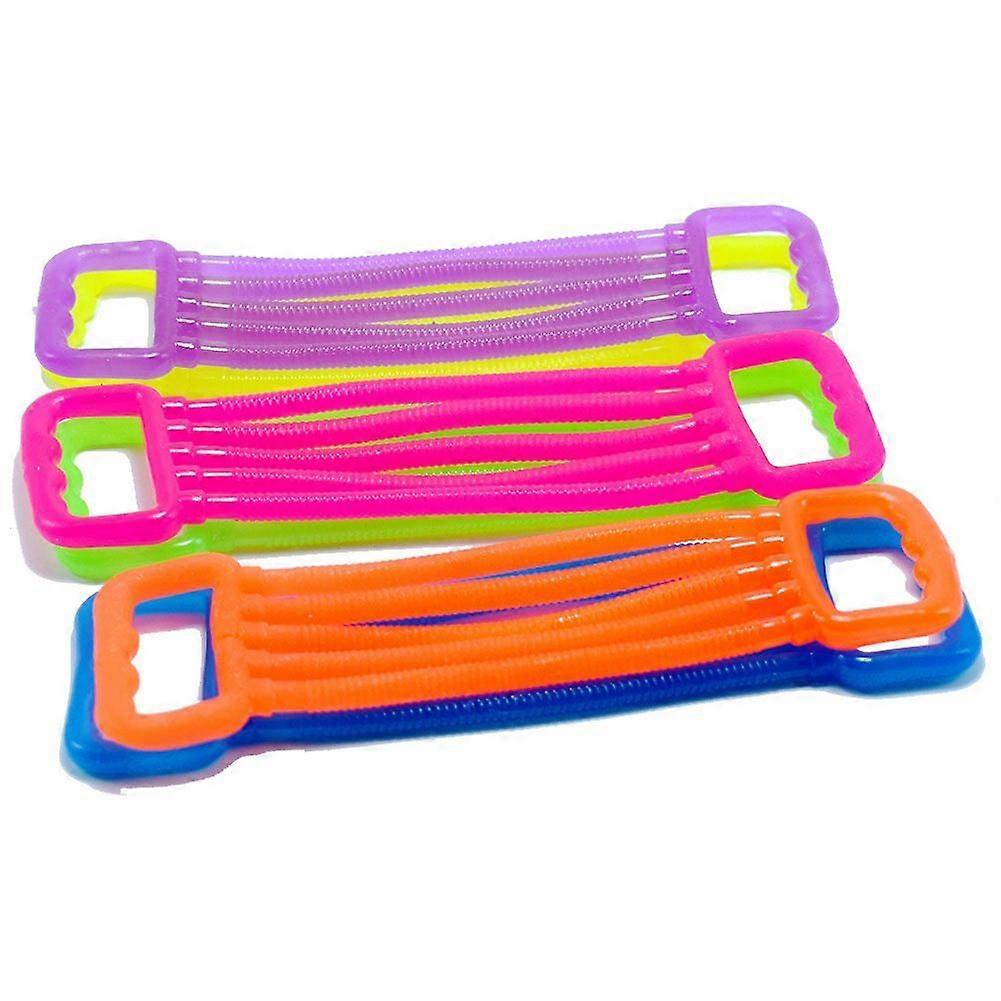 18pcs Stretchy Strings Fidget Toys: Short Resistance Bands For Kids Christmas Classroom Prize Stretching Strap Hand Stretcher For Calming Boy Treasure