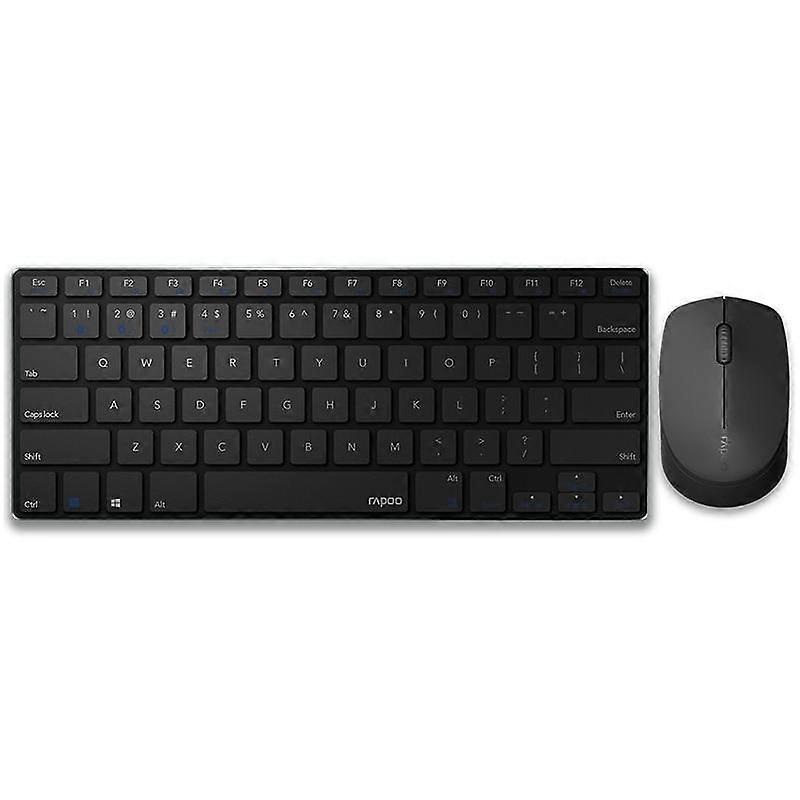 Wireless Keyboard Mouse Combos Keyboards(black)