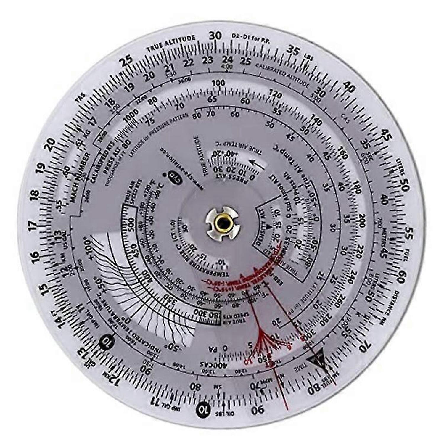 E6B-R Flight Computer Aviation Plotter Circular Slide Rule
