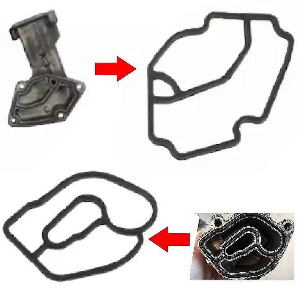 2x Rubber Oil Filter Housing Gasket 6421840080 6421801410 Fit for Mercedes Sprinter Dodge Sprinter 2500 3500 Accessories~2721