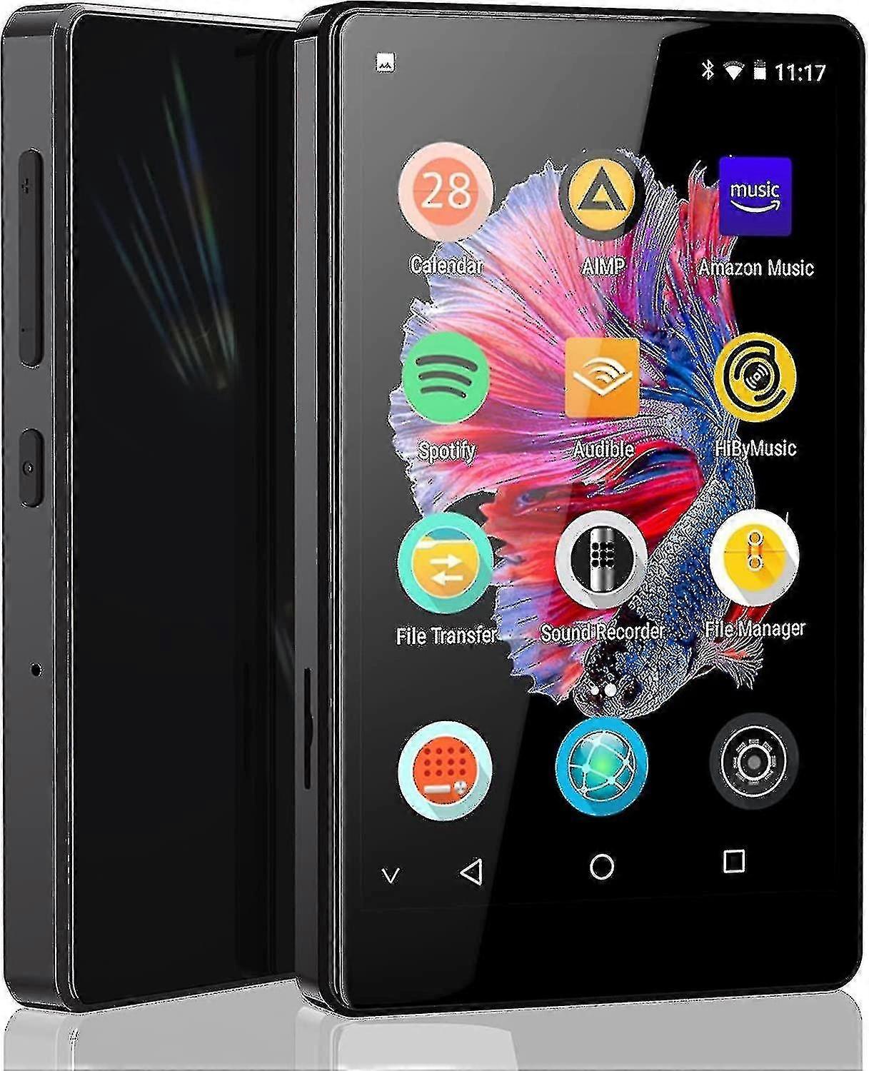 Mp3 Player Bluetooth With Spotify For Kids, Audible,browser(removable),amazon Music,4.0" Ips Display