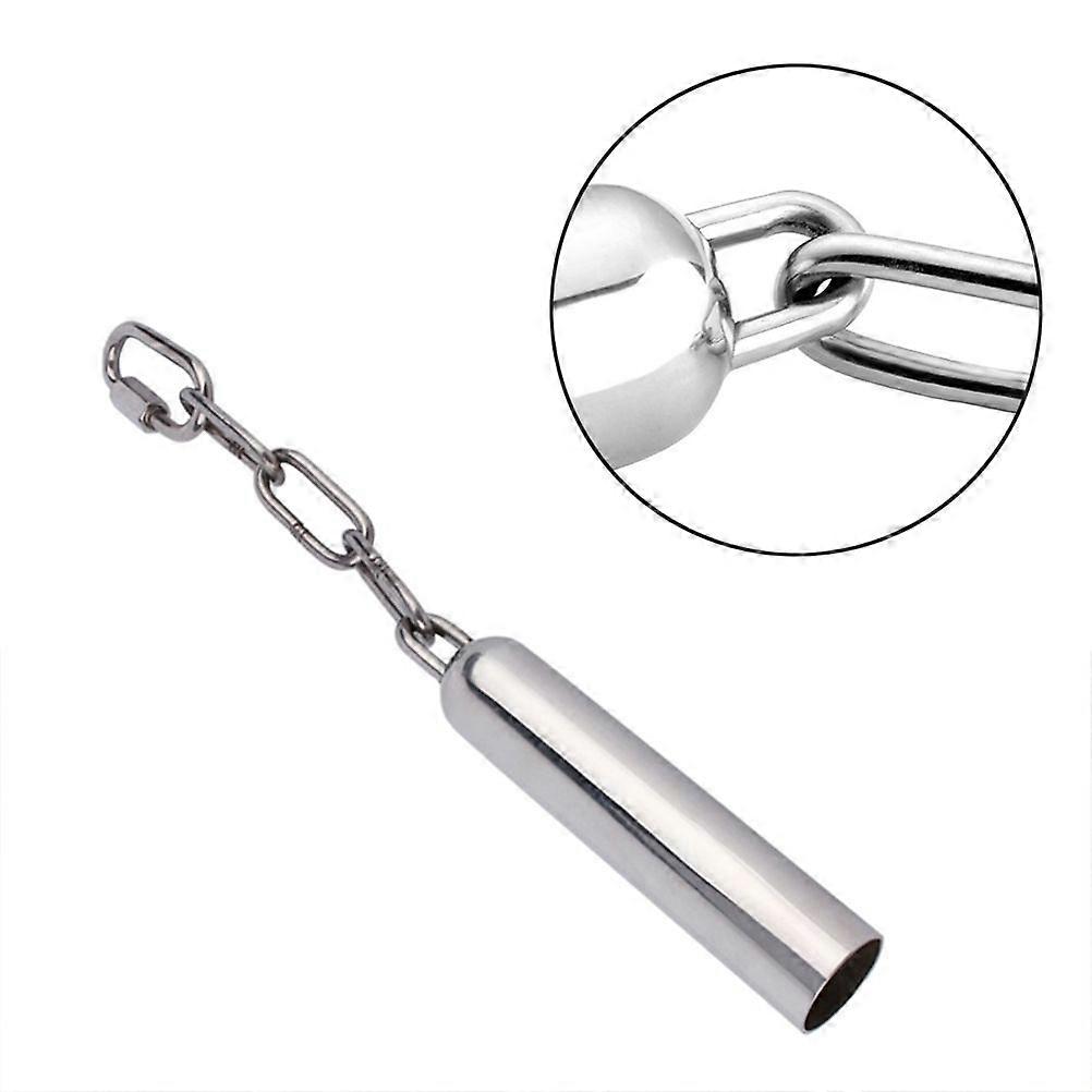 Jouet d’oiseau cloche en acier inoxydable pour perroquet et écureuil de taille moyenne à grande - taille Large