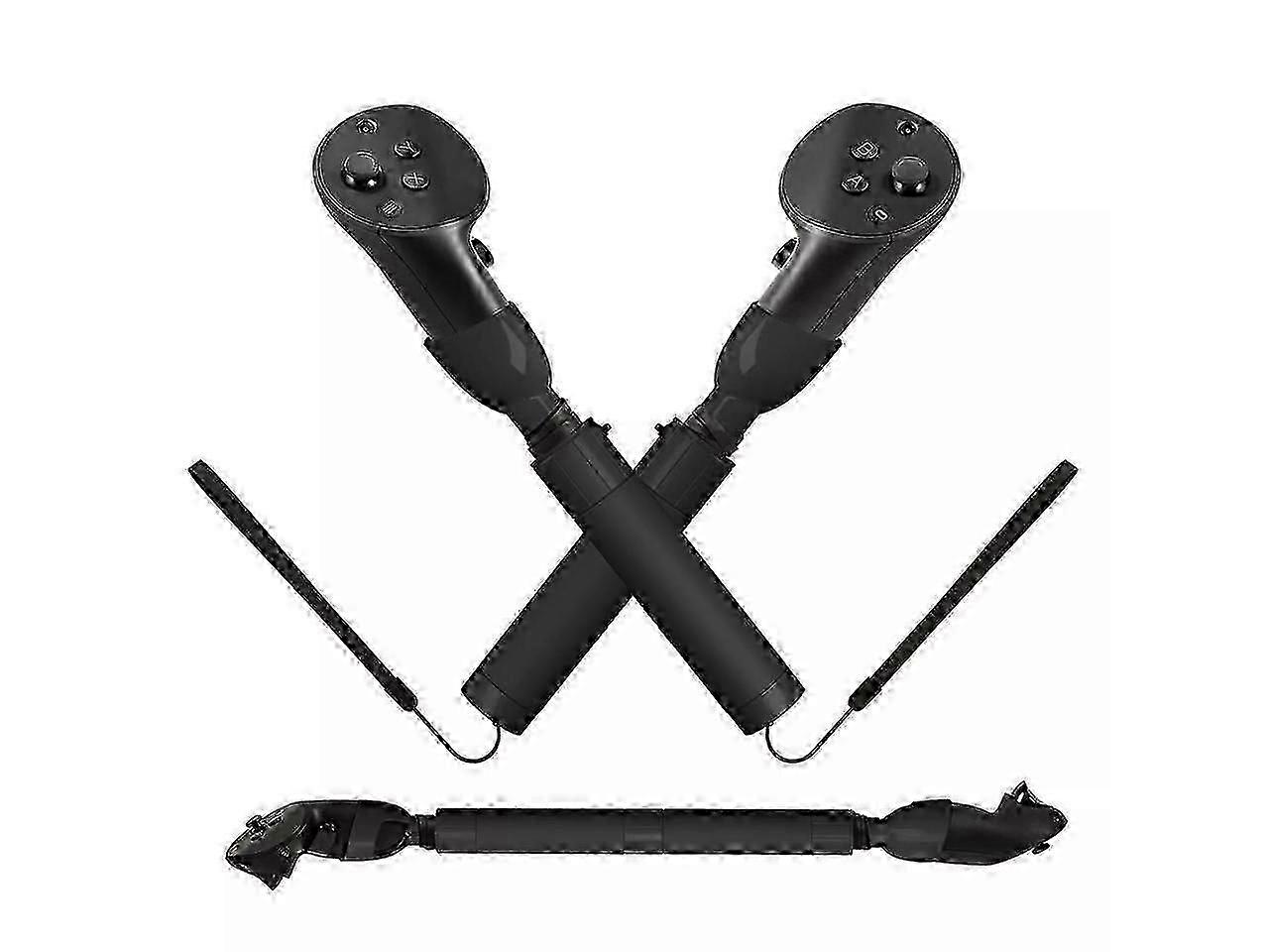 VR Game Handle Accessories for Meta Quest Pro Controllers, Handles Extension Grips for Beat Saber Gorilla Tag Games, VR Golf Club Attachment