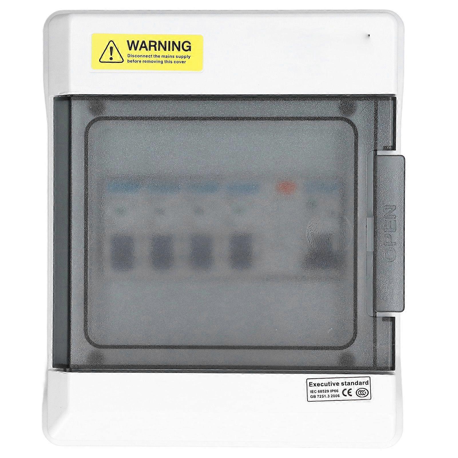 Mini Leakage Circuit Breaker 4 Way Leakages Protection Fuse Board 63A 30mA RCD+4MCB (6A+2 X 16A+32A) AU 230V